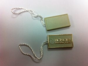 Jewelry Plastic Tag